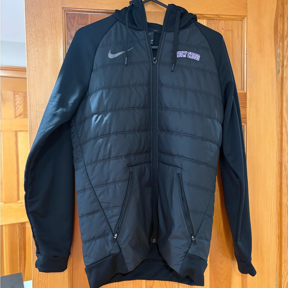 Nike Black Hooded Puffer Jacket